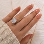 S925 Classic 8.0Ct Cushion Cut Solitaire Engagement Ring Travel Ring In Sterling Silver - Image 2
