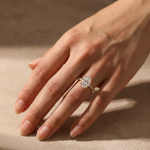 S925 Maxine Moissanite 2.0 Ct~5.5 Ct Oval Cut Engagement Ring In Sterling Silver - Image 9