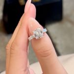 S925 Maxine Sparkle 4.5Ct Cushion Cut Engagement Ring In Sterling Silver - Image 3