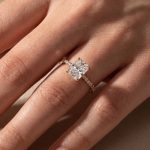 S925 Maxine Moissanite 2.0 CT Radiant Cut Engagement Ring In Sterling Silver - Image 9