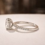 S925 Maxine Moissanite 2.0 CT Radiant Cut Engagement Ring In Sterling Silver - Image 4