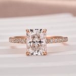 S925 Maxine Moissanite 1.0 Ct~3.5Ct Radiant Cut Engagement Ring in Sterling Silver - Image 20