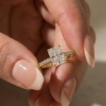 S925 Maxine Moissanite 2.0 CT Radiant Cut Engagement Ring In Sterling Silver - Image 5