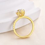 S925 4.0Ct Marquise Cut Half Eternity Engagement Ring In Sterling Silver - Image 10