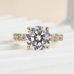 S925 Maxine Luxury 4.0 CT Round Cut Engagement Ring - Image 10
