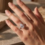 S925 4.5Ct Excellent Pear Cut Engagement Ring - Image 4