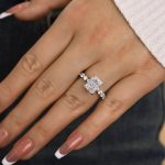 S925 Maxine Vintage Crushed Ice Radiant Cut Engagement Ring - Image 3