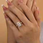 S925 Maxine 5.0Ct Elongated Radiant Cut Engagement Ring - Image 7