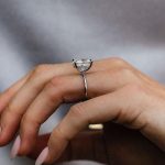 S925 Maxine Solitaire 6.5Ct Elongated Cushion Cut Engagement Ring Travel Ring - Image 2