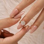 S925 Maxine Classic 3.0Ct Cushion Cut Engagement Ring In Sterling Silver - Image 6