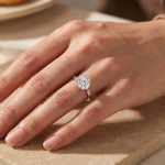 S925 Twist 1.25 Carat/2.0 Carat Round Cut Promise Ring For Her In Sterling Silver - Image 15