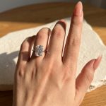 S925 Maxine 5.0Ct Solitaire Emerald Cut Travel Ring - Image 2