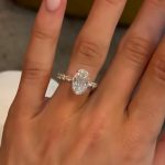 S925 Luxe 4.0Ct Oval Cut Engagement Ring In Sterling Silver For Women - Image 5