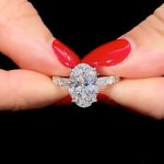 S925 Maxine Fashion 4.0Ct Oval Cut Travel Ring For Women