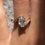 S925 2.0Ct/5.5Ct Oval Cut Unique Engagement Ring Travel Rings In Sterling Silver - Image 2