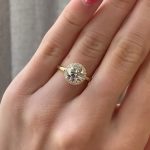 S925 Moissanite Classic 3.0Ct Round Cut Halo Engagement Ring In Sterling Silver - Image 2