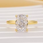 S925 Classic 3.0Ct Cushion Cut Engagement Ring Promise Ring In Sterling Silver - Image 3