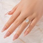S925 Classic 3.0Ct Cushion Cut Engagement Ring Promise Ring In Sterling Silver - Image 2