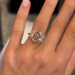 S925 5.5Ct Pink Oval Cut Three Stone Engagement Ring Travel Ring In Sterling Silver - Image 2