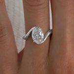 S925 2.0Ct/5.5Ct Oval Cut Unique Engagement Ring Travel Rings In Sterling Silver - Image 5