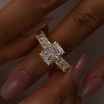 S925 3.5Ct Radiant Cut Luxe Engagement Ring Travel Ring In Sterling Silver - Image 4