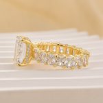 S925 3.5Ct Radiant Cut Luxe Engagement Ring Travel Ring In Sterling Silver - Image 7