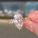 S925  4.0Ct Marquise Cut Side Stone Engagement Ring Travel Ring In Sterling Silver - Image 2