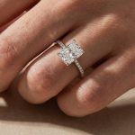 S925 Maxine Moissanite 1.0 Ct~3.5Ct Radiant Cut Engagement Ring in Sterling Silver - Image 26