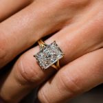 S925 Split Shank 5.0Ct Radiant Cut Hidden Halo Engagement Ring in Sterling Silver - Image 4