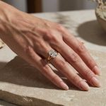 S925 Split Shank 5.5Ct Cushion Cut Hidden Halo Engagement Ring in Sterling Silver - Image 7