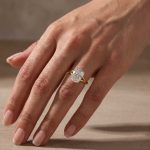 S925 Split Shank 5.5Ct Cushion Cut Hidden Halo Engagement Ring in Sterling Silver - Image 8