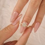 S925 2.0 Carat Cushion Cut White Sapphire Women's Engagement Ring - Image 7