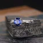 S925 Twist 1.25 Carat Round Cut Promise Ring For Her In Sterling Silver - Image 7