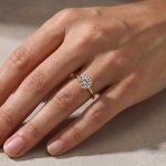 S925 Maxine Moissanite Solitaire 2.0~4.0 Carat Round Cut Engagement Ring - Image 9