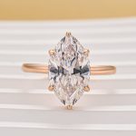 S925 Fashion Marquise Cut Women's Engagement Ring In Sterling Silver - Image 14