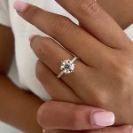 S925 Classic 6 Prong 3.0Ct/4.0Ct Round Cut Simulated Diamonds Engagement Ring Iin Sterling Silver - Image 13
