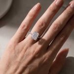 S925 Elegant 4.5Ct Radiant Cut Engagement Ring In Sterling Silver - Image 4