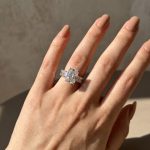 S925 Gorgeous Radiant Cut Engagement Ring For Women In Sterling Silver - Image 3