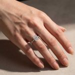 S925 Sparkle 3.5 Ct Radiant Cut Engagement Ring For Women in Sterling Silver - Image 10