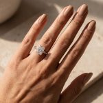 S925 Sparkle 3.5 Ct Radiant Cut Engagement Ring For Women in Sterling Silver - Image 2