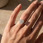 S925 Sparkle 3.5 Ct Radiant Cut Engagement Ring For Women in Sterling Silver - Image 3