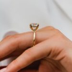 S925 Maxine Stunning Cushion Cut Engagement Ring In Sterling Silver - Image 5