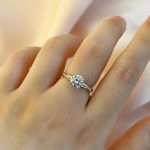 S925 Twist 1.25 Carat/2.0 Carat Round Cut Promise Ring For Her In Sterling Silver - Image 10